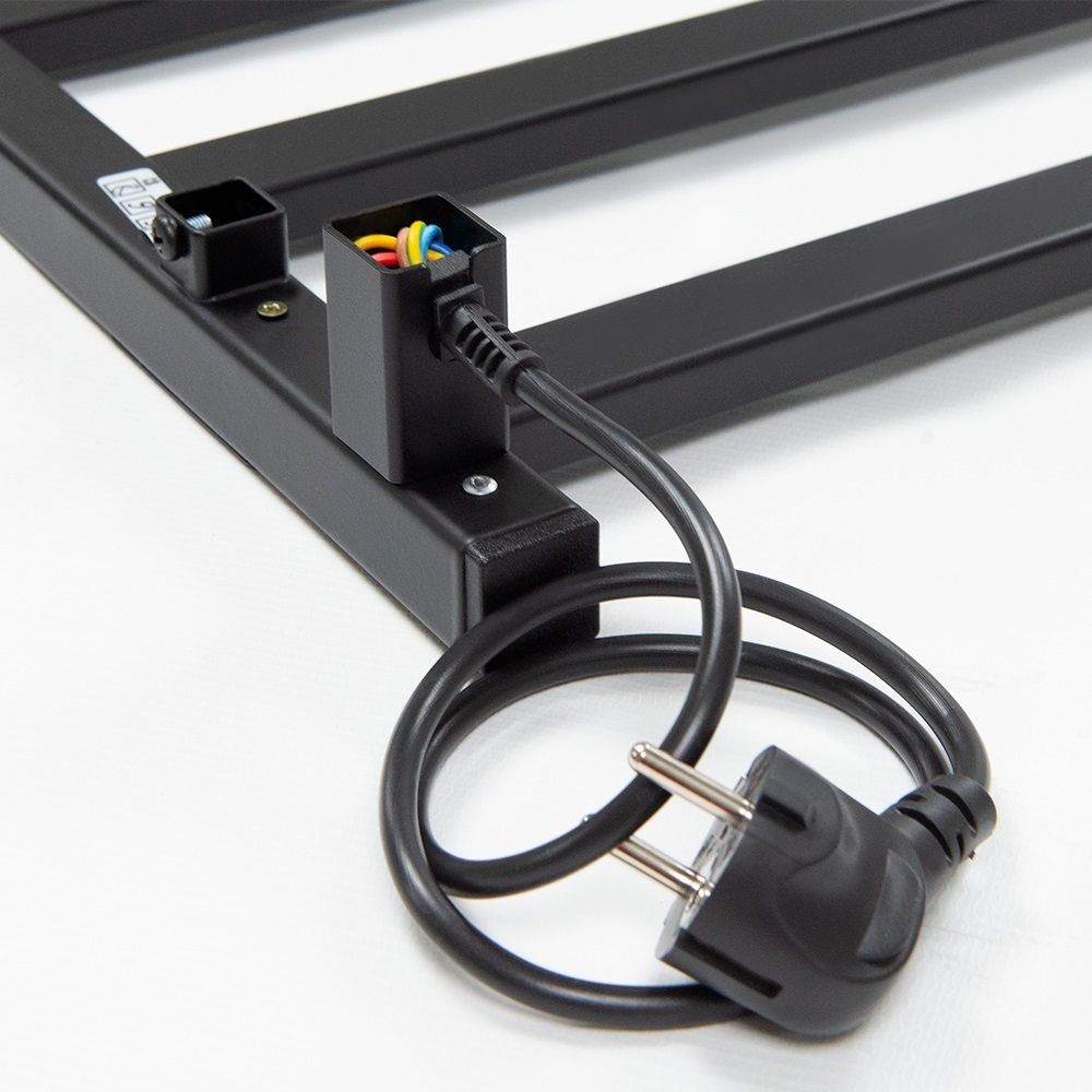 Полотенцесушитель Пэк сп 20 кв П 80х50 графит ВГП